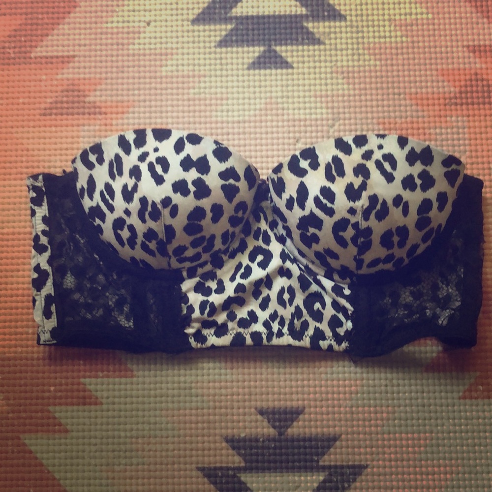 Corset bra leopard 🐆 print